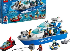 لگو City مدل 60277 Police Patrol Boat