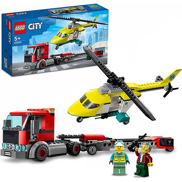 لگو City مدل 60343 Rescue Helicopter Transport