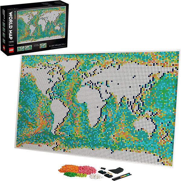 لگو Art مدل World Map 31203
