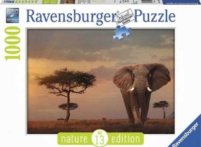 پازل Ravensburger طرح فیل‌های ماسای مارا