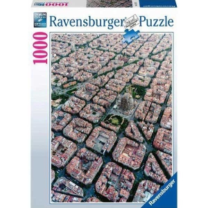 پازل Ravensburger طرح منظره شهر بارسلون