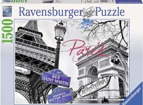 پازل Ravensburger طرح پاریس عشق من