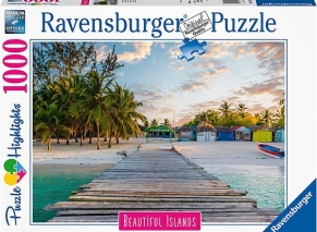 پازل Ravensburger طرح بهشت مالدیو