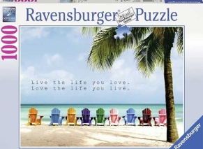 پازل Ravensburger طرح طوری زندگی کن که دوست داری