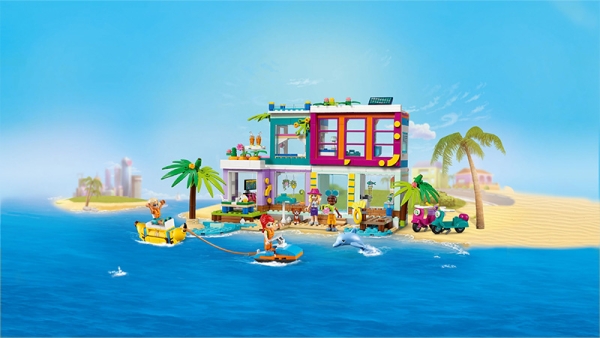 لگو Friends مدل Vacation Beach House 41709