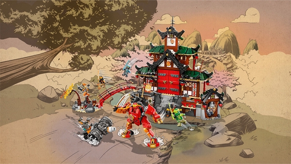 لگو Ninjago مدل Ninja Dojo Temple 71767