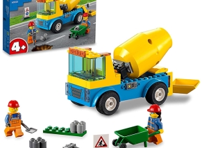 لگو City مدل Cement Mixer Truck 60325