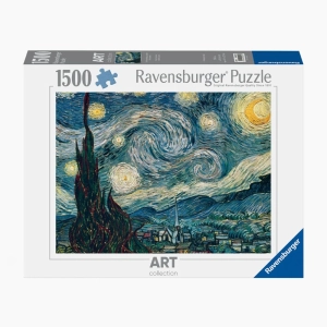 پازل 1500 رونزبرگر Ravensburger طرح شب پر ستاره Starry Night