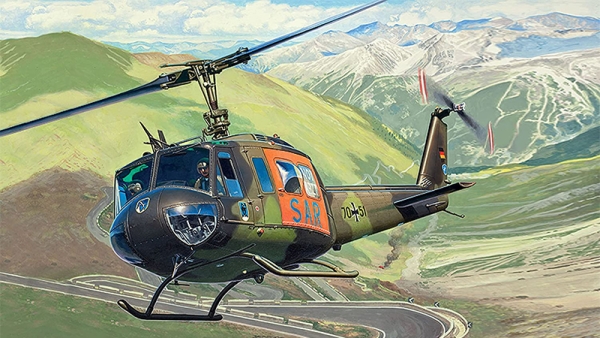 کیت ساختنی هلیکوپتر Revell مدل "Bell UH-1D "SAR