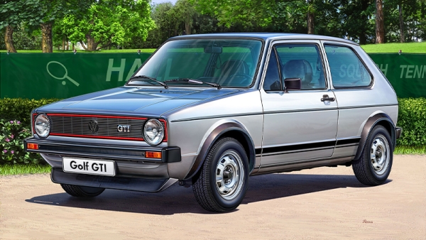 کیت ساختنی ماشین Revell مدل Volkswagen Golf 1 GTI