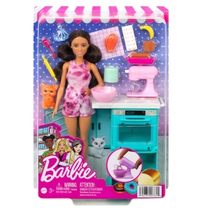 عروسک و ست آشپزی MATTEL