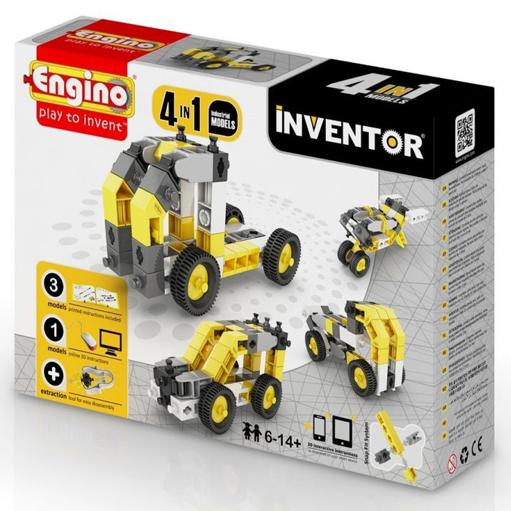 ساختنی Engino مدل 4 در 1 ماشین های صنعتی