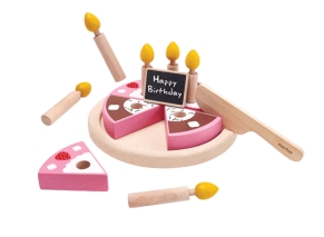 ست کیک تولد چوبی پلن تویز