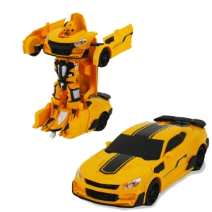 ربات Transformers مدل Chevrolet زرد