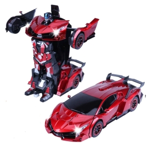 ربات Transformers مدل Lamborghini قرمز
