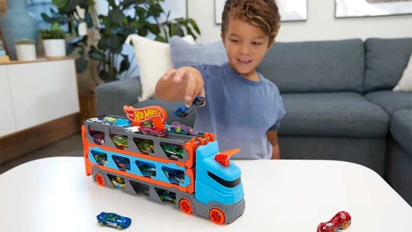 پارکینگ Hot Wheels مدل Speedway Hauler