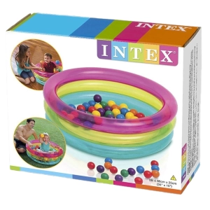 استخر توپ اینتکس INTEX همراه با 50 عدد توپ