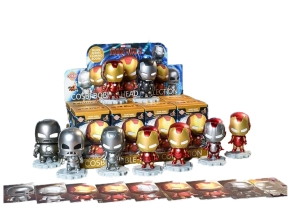 بسته 8 عددی فیگور شانسی Hot Toys مدل Iron Man 3
