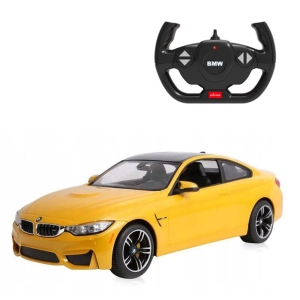 ماشین کنترلی راستار 1:14 مدل BMW M4 Coupe زرد