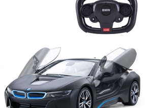 ماشین کنترلی راستار 1:14 مدل BMW i8 مشکی