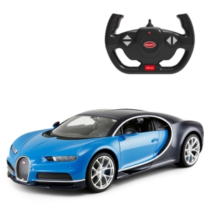 ماشین کنترلی راستار 1:14 مدل Bugatti Chiron آبی