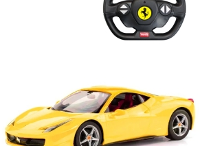 ماشین کنترلی راستار 1:14 مدل Ferrari 458 Italia زرد