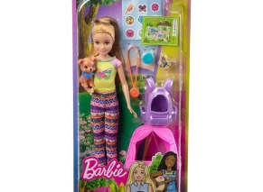 عروسک کمپینگ و مینی فیگور سگ MATTEL