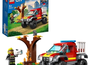 لگو City مدل 4x4 Fire Truck Rescue 60393