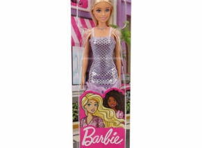 عروسک لباس بنفش براق MATTEL