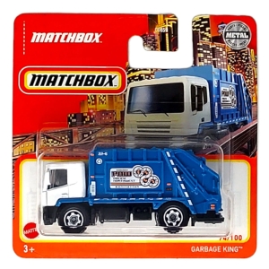 ماشین فلزی matchbox مدل Garbage King