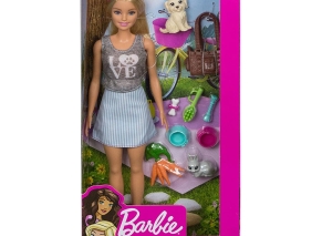 ست عروسک و حیوانات MATTEL