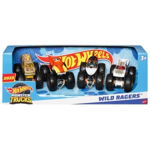 مجموعه 4 عددی ماشین Hot Wheels مدل Wild Ragers