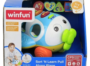 هواپیما موزیکال کشیدنی winfun