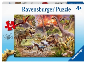 پازل 60 قطعه Ravensburger طرح فرار دایناسورها