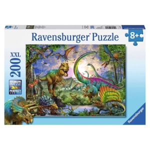 پازل 200 قطعه Ravensburger طرح قلمرو دایناسورها