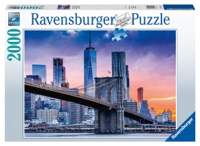 پازل 2000 قطعه Ravensburger طرح خط افق نیویورک