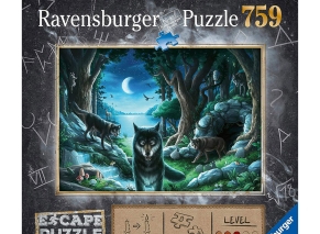 پازل معمایی 759 قطعه Ravensburger طرح نفرین گرگ‌ها