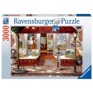 پازل 3000 قطعه Ravensburger طرح گالری هنرهای زیبا