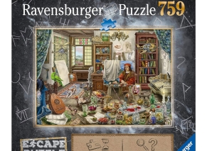 پازل معمایی 759 قطعه Ravensburger طرح استودیو هنرمند