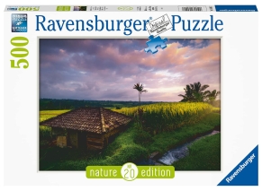 پازل 500 قطعه Ravensburger طرح مزارع برنج بالی