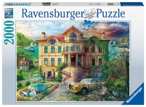 پازل 2000 قطعه Ravensburger طرح ویلا در گذر زمان