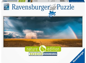 پازل 1000 قطعه Ravensburger طرح آب و هوای رنگین کمانی
