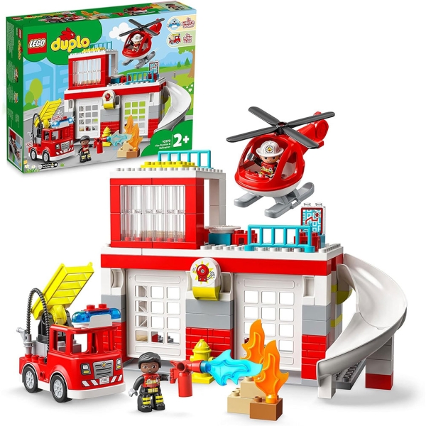 Fire station deals playset