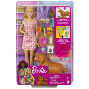 ست زایمان سگ و عروسک Barbie