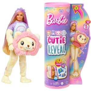 عروسک Cutie Reveal مدل شیر Barbie
