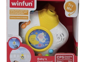 چراغ خواب پروژکتوری موزیکال winfun