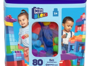 ست ساختنی MEGA BLOKS مدل Big Building Bag آبی