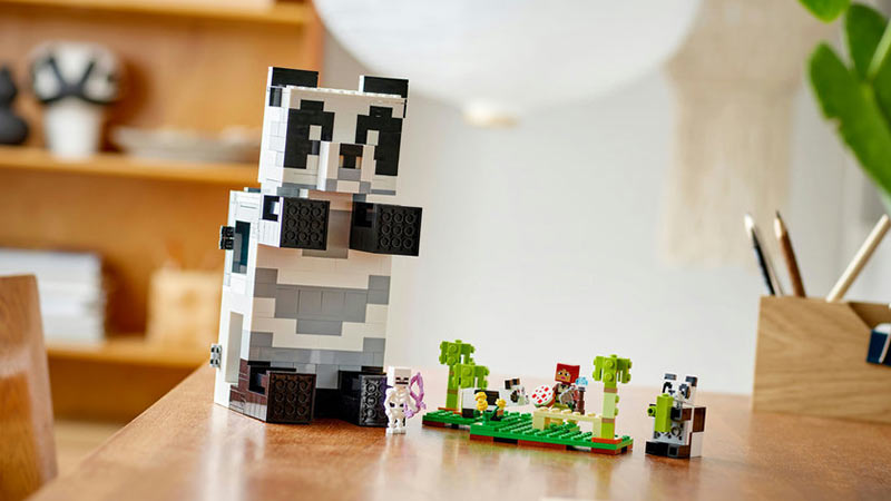 لگو Minecraft مدل The Panda Haven 21245