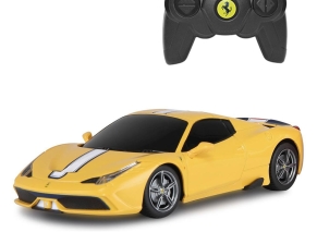 ماشین کنترلی راستار 1:24 مدل Ferrari 458 Speciale A زرد