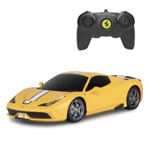 ماشین کنترلی راستار 1:24 مدل Ferrari 458 Speciale A زرد